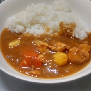 圧力鍋で☆チキンカレー